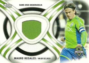 2013 Topps MLS - Relics #KIT-MR Mauro Rosales Front