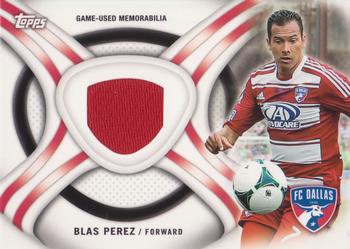 2013 Topps MLS - Relics #KIT-BP Blas Perez Front