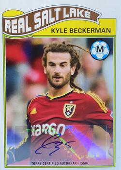 2013 Topps MLS - 1978 English Footballer Autographs #EPLA-KB Kyle Beckerman Front