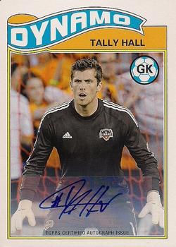 2013 Topps MLS - 1978 English Footballer Autographs #EPLA-THA Tally Hall Front