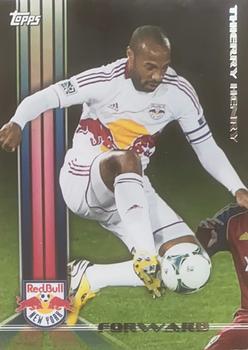 2013 Topps MLS - Black #1 Thierry Henry Front