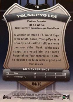 2013 Topps MLS - Black #197 Lee Young-Pyo Back