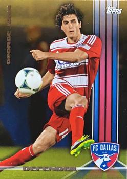 2013 Topps MLS - Gold #175 George John Front