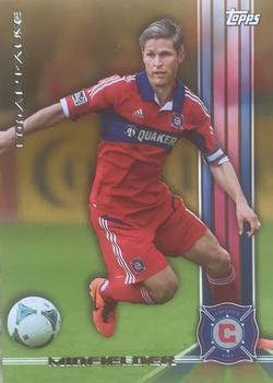 2013 Topps MLS - Gold #198 Logan Pause Front