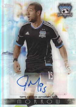 2013 Topps MLS - Maestros Autographs #MA-JMO Justin Morrow Front