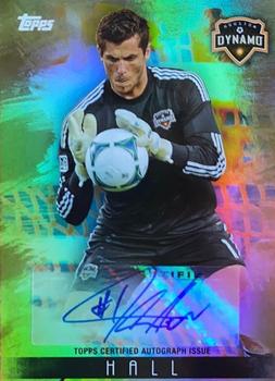 2013 Topps MLS - Maestros Autographs Gold #MA-THA Tally Hall Front