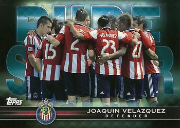 2013 Topps MLS - Pure Soccer #TIS-JVE Joaquin Velazquez Front