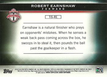 2013 Topps MLS - Pure Soccer #TIS-RE Robert Earnshaw Back