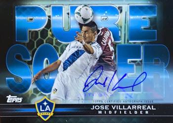 2013 Topps MLS - Pure Soccer Autographs #TISA-JV Jose Villarreal Front