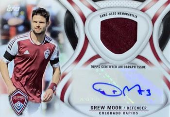 2013 Topps MLS - Relic Autographs #AR-DM Drew Moor Front