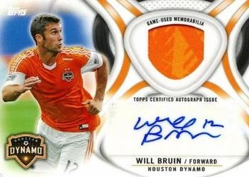 2013 Topps MLS - Relic Autographs #AR-WB Will Bruin Front
