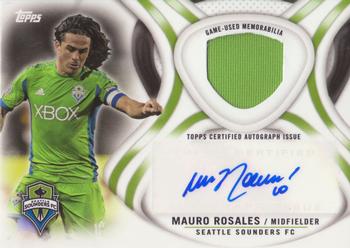 2013 Topps MLS - Relic Autographs #AR-MR Mauro Rosales Front