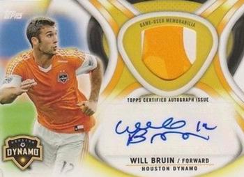 2013 Topps MLS - Relic Autographs Gold #AR-WB Will Bruin Front