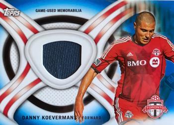2013 Topps MLS - Relics Blue #KIT-DK Danny Koevermans Front