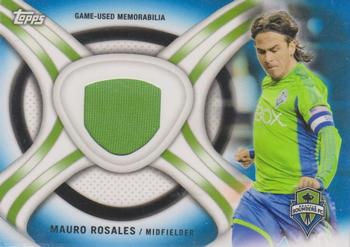2013 Topps MLS - Relics Blue #KIT-MR Mauro Rosales Front