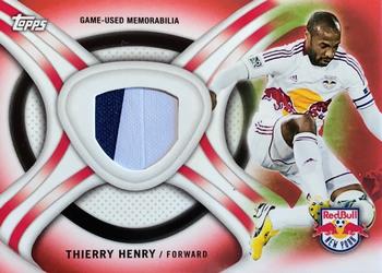 2013 Topps MLS - Relics Red #KIT-TH Thierry Henry Front