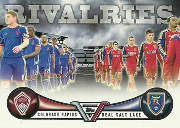 2013 Topps MLS - Rivalries #RIV-CR Colorado Rapids vs Real Salt Lake Front
