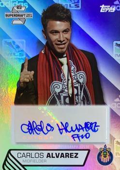 2013 Topps MLS - Super Draft Autographs #SDA-CA Carlos Alvarez Front