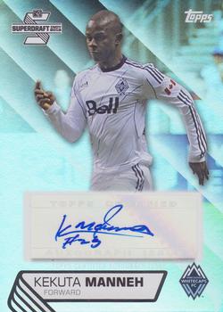 2013 Topps MLS - Super Draft Autographs #SDA-KM Kekuta Manneh Front
