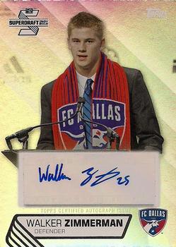 2013 Topps MLS - Super Draft Autographs #SDA-WZ Walker Zimmerman Front