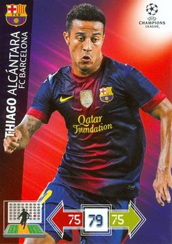 2012-13 Panini Adrenalyn XL UEFA Champions League Update Edition #12 Thiago Alcantara Front