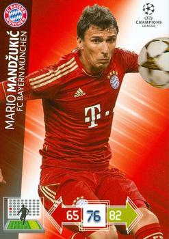 2012-13 Panini Adrenalyn XL UEFA Champions League Update Edition #17 Mario Mandzukic Front