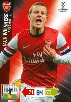 2012-13 Panini Adrenalyn XL UEFA Champions League Update Edition #5 Jack Wilshere Front