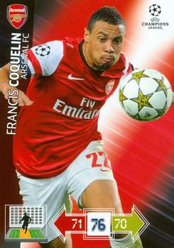 2012-13 Panini Adrenalyn XL UEFA Champions League Update Edition #6 Francis Coquelin Front