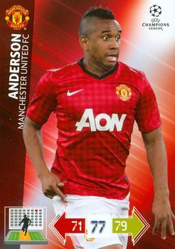2012-13 Panini Adrenalyn XL UEFA Champions League Update Edition #75 Anderson Front
