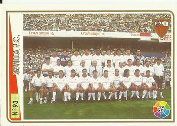 1994-95 Mundicromo Sport Las Fichas de La Liga #93 Team Card Front