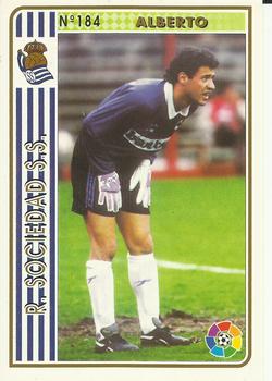 1994-95 Mundicromo Sport Las Fichas de La Liga #184 Alberto Front