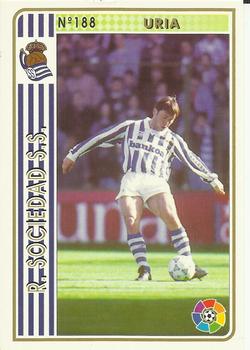 1994-95 Mundicromo Sport Las Fichas de La Liga #188 Uria Front