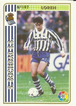 1994-95 Mundicromo Sport Las Fichas de La Liga #197 Loren Front