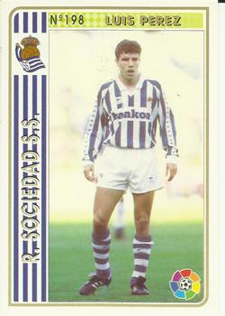 1994-95 Mundicromo Sport Las Fichas de La Liga #198 Luis Perez Front
