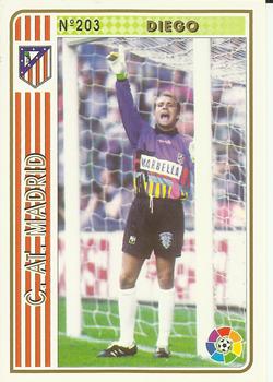1994-95 Mundicromo Sport Las Fichas de La Liga #203 Diego Front