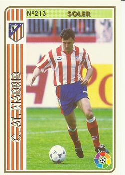 1994-95 Mundicromo Sport Las Fichas de La Liga #213 Soler Front