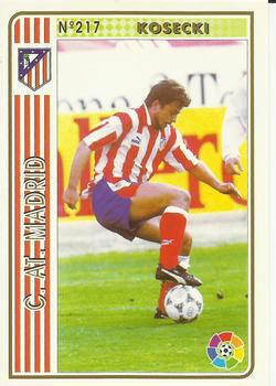 1994-95 Mundicromo Sport Las Fichas de La Liga #217 Kosecki Front