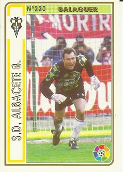1994-95 Mundicromo Sport Las Fichas de La Liga #220 Balaguer Front