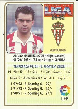 1994-95 Mundicromo Sport Las Fichas de La Liga #242 Arturo Back
