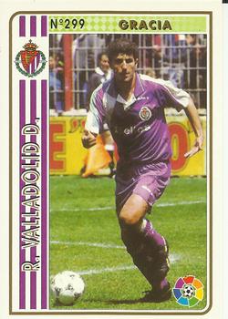 1994-95 Mundicromo Sport Las Fichas de La Liga #299 Gracia Front