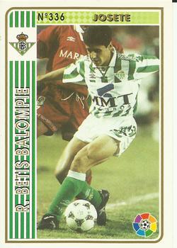 1994-95 Mundicromo Sport Las Fichas de La Liga #336 Josete Front