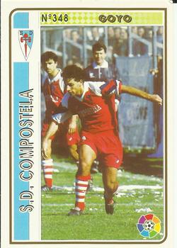 1994-95 Mundicromo Sport Las Fichas de La Liga #348 Goyo Front