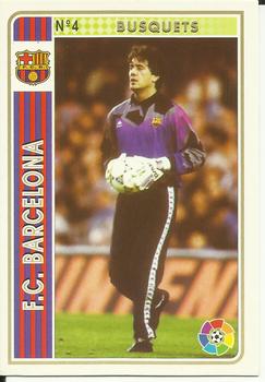 1994-95 Mundicromo Sport Las Fichas de La Liga #4 Busquets Front