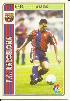 1994-95 Mundicromo Sport Las Fichas de La Liga #13 Amor Front