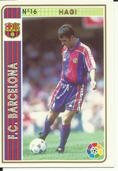 1994-95 Mundicromo Sport Las Fichas de La Liga #16 Hagi Front