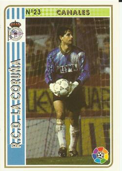 1994-95 Mundicromo Sport Las Fichas de La Liga #23 Juan Canales Front