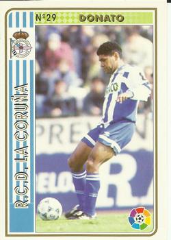1994-95 Mundicromo Sport Las Fichas de La Liga #29 Donato Front