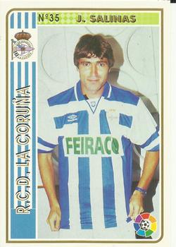 1994-95 Mundicromo Sport Las Fichas de La Liga #35 J. Salinas Front