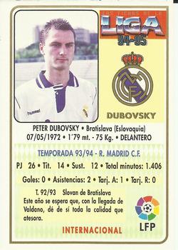 1994-95 Mundicromo Sport Las Fichas de La Liga #69 Dubovsky Back