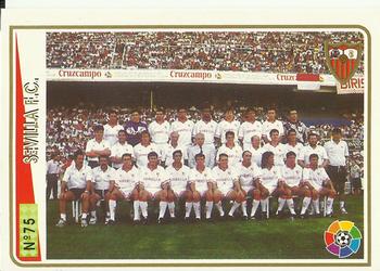 1994-95 Mundicromo Sport Las Fichas de La Liga #75a Team Card Front